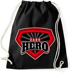 printfashion DARK HERO - Sportzsák, Tornazsák - Fekete (10218701)