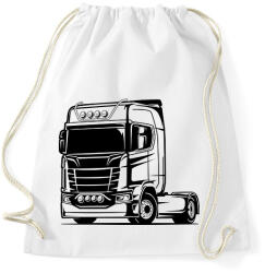 printfashion Nyergesvontató - Sportzsák, Tornazsák - Fehér (13149447)