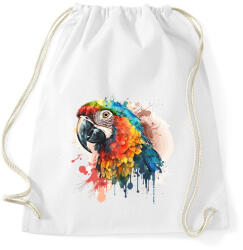 printfashion Papagáj - Sportzsák, Tornazsák - Fehér (15880693)