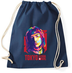 printfashion TOKYO - Sportzsák, Tornazsák - Sötétkék (4299516)
