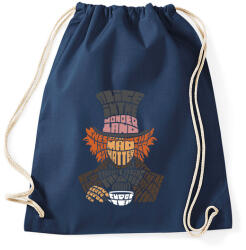 printfashion Kalapos - Sportzsák, Tornazsák - Sötétkék (70822)