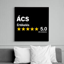 printfashion Ács Értékelés ***** 5.0 (69 értékelés) - Vászonkép - Fekete (16424115)