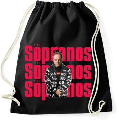 printfashion Tony Soprano - Sportzsák, Tornazsák - Fekete (5431347)