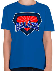 printfashion BALÁZS - Gyerek póló - Királykék (9975486)