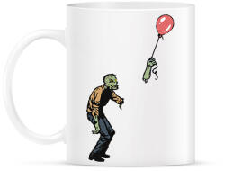 printfashion Zombie boy - Bögre - Fehér (1859650)