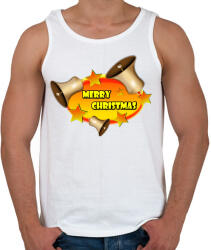 printfashion merry-christmas - Férfi atléta - Fehér (5607897)