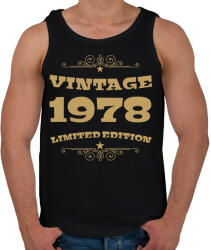 printfashion 1978 - Férfi atléta - Fekete (4092608)