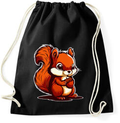 printfashion mókus - Sportzsák, Tornazsák - Fekete (13684410)