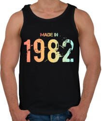 printfashion 1982 - Férfi atléta - Fekete (6226927)