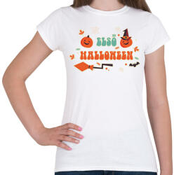 printfashion Első Halloween - Női póló - Fehér (8754147)