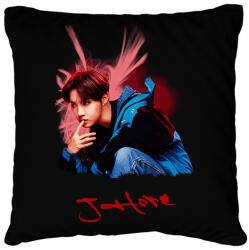 printfashion j-hope - Párnahuzat, Díszpárnahuzat - Fekete (5768150)