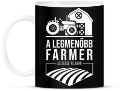 printfashion A legmenőbb farmer - Bögre - Fekete (2166569)