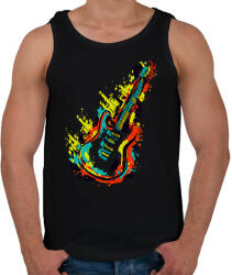 printfashion Gitár - Férfi atléta - Fekete (16117681)