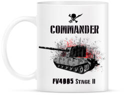 printfashion commander fv4005 - Bögre - Fehér (1770671)