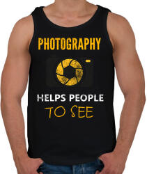 printfashion A FOTOZÁS - Férfi atléta - Fekete (1889654)