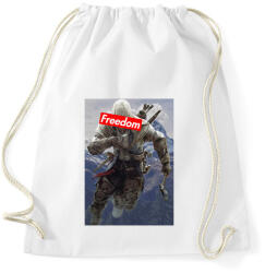 printfashion Assassin's Creed - Sportzsák, Tornazsák - Fehér (1912501)