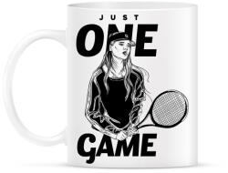printfashion Csak egy játék - Bögre - Fehér (788611)