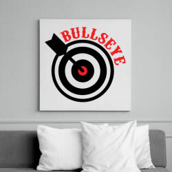 printfashion Bull - Vászonkép - Fehér (6624559)