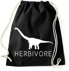 printfashion Növényevő - Sportzsák, Tornazsák - Fekete (8151089)