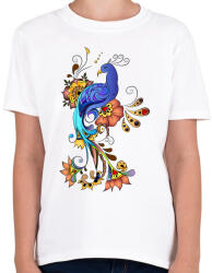 printfashion Madár - Gyerek póló - Fehér (1147040)