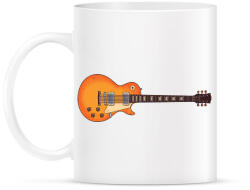 printfashion Les Paul Gitár - Bögre - Fehér (13008057)