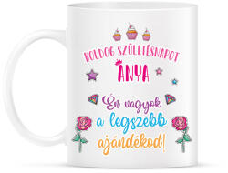 printfashion A legszebb ajándékod - Bögre - Fehér (7945936)