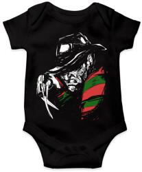 printfashion Freddy Krueger - Baba Body - Fekete (5562248)