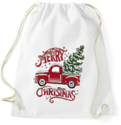 printfashion Boldog Karácsonyt! - Sportzsák, Tornazsák - Fehér (2057435)