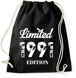 printfashion 1991 - Sportzsák, Tornazsák - Fekete (4557325)