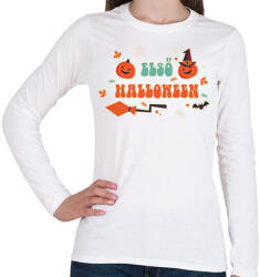printfashion Első Halloween - Női hosszú ujjú póló - Fehér (8754255)