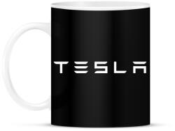 printfashion TESLA fehér - Bögre - Fekete (5362974)