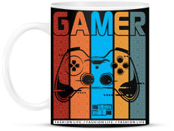 printfashion gamer - Bögre - Fekete (13707302)