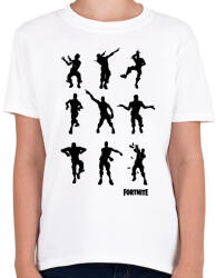 printfashion Fortnite Dance - Gyerek póló - Fehér (1222180)