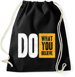 printfashion Csináld amit szeretsz - Sportzsák, Tornazsák - Fekete (4748620)