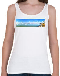 printfashion Balaton Panoráma - Női atléta - Fehér (13227814)