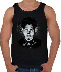 printfashion Chris Cornell2 - Férfi atléta - Fekete (6335946)