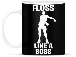 printfashion Floss Like A Boss - Bögre - Fekete (1126927)