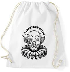 printfashion Gyerekeket eszek - Sportzsák, Tornazsák - Fehér (8757770)