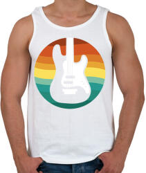 printfashion Basszusgitár - Férfi atléta - Fehér (14105865)