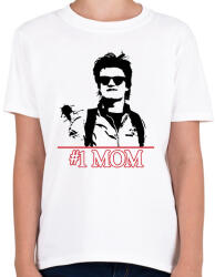 printfashion Mom - Stranger Things - Gyerek póló - Fehér (1762115)