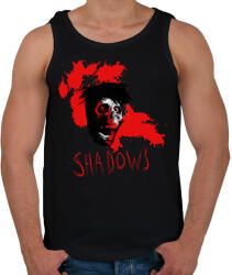 printfashion ijesztő zombi - Férfi atléta - Fekete (1289131)