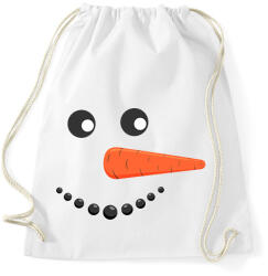 printfashion Hóember fej - Sportzsák, Tornazsák - Fehér (14709915)