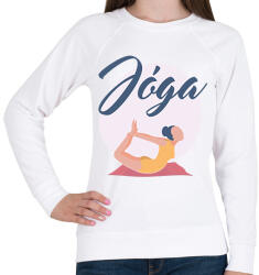 printfashion joga - Női pulóver - Fehér (2375410)