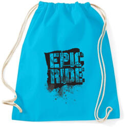 printfashion Epic Ride - fekete - Sportzsák, Tornazsák - Surf blue (11787)