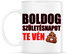 printfashion Boldog születésnapot te. . - Bögre - Fehér (5381567)
