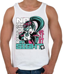 printfashion Senkit nem tévesztek szem elől - Férfi atléta - Fehér (11016494)