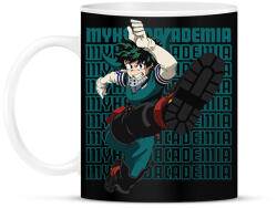 printfashion My Hero Academia Izuku Midoriya - Bögre - Fekete (16388333)