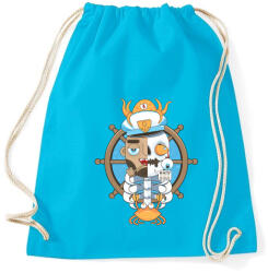 printfashion Tengerész sors - Sportzsák, Tornazsák - Surf blue (64056)
