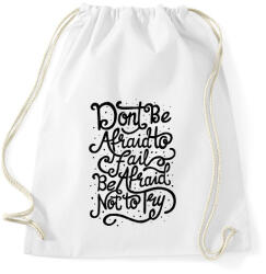 printfashion Ne félj! - Sportzsák, Tornazsák - Fehér (10274039)