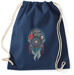 printfashion Álomcsapda - Sportzsák, Tornazsák - Sötétkék (45041)